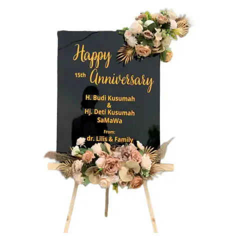 Papan Bunga Akrilik Karangrau